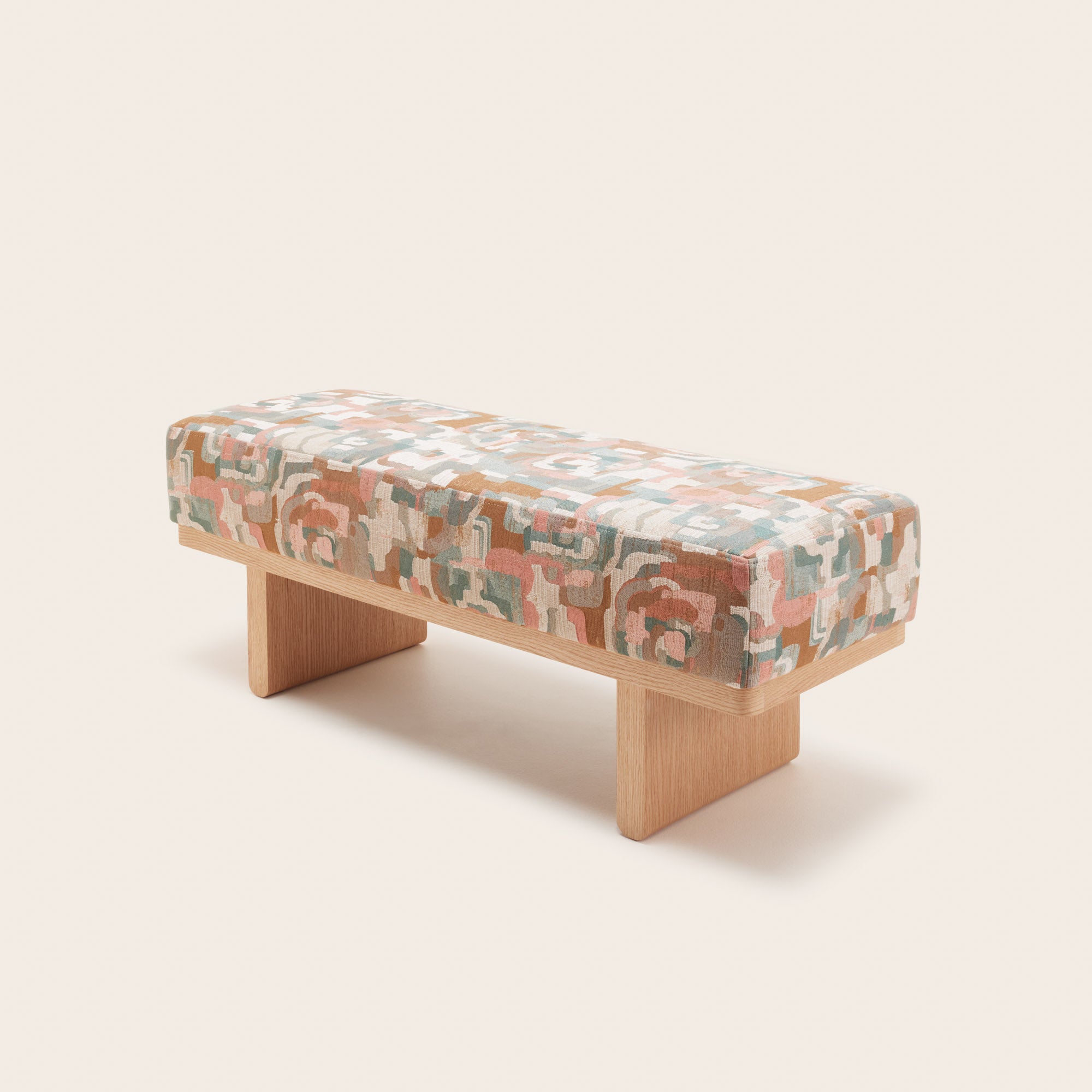 Banc ANCA beige et multicolore | mobile_slider