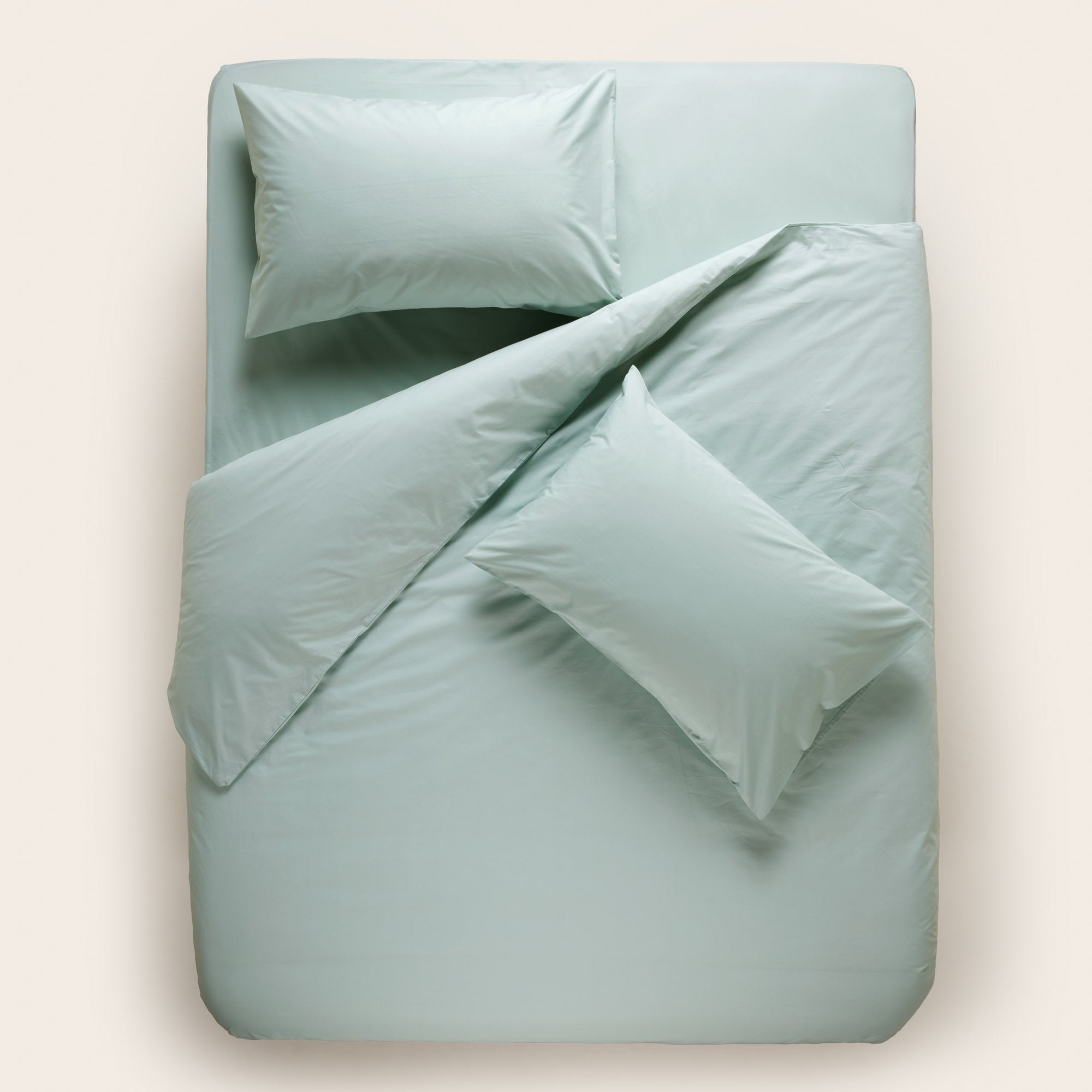 Housse de couette CELIANE vert aqua