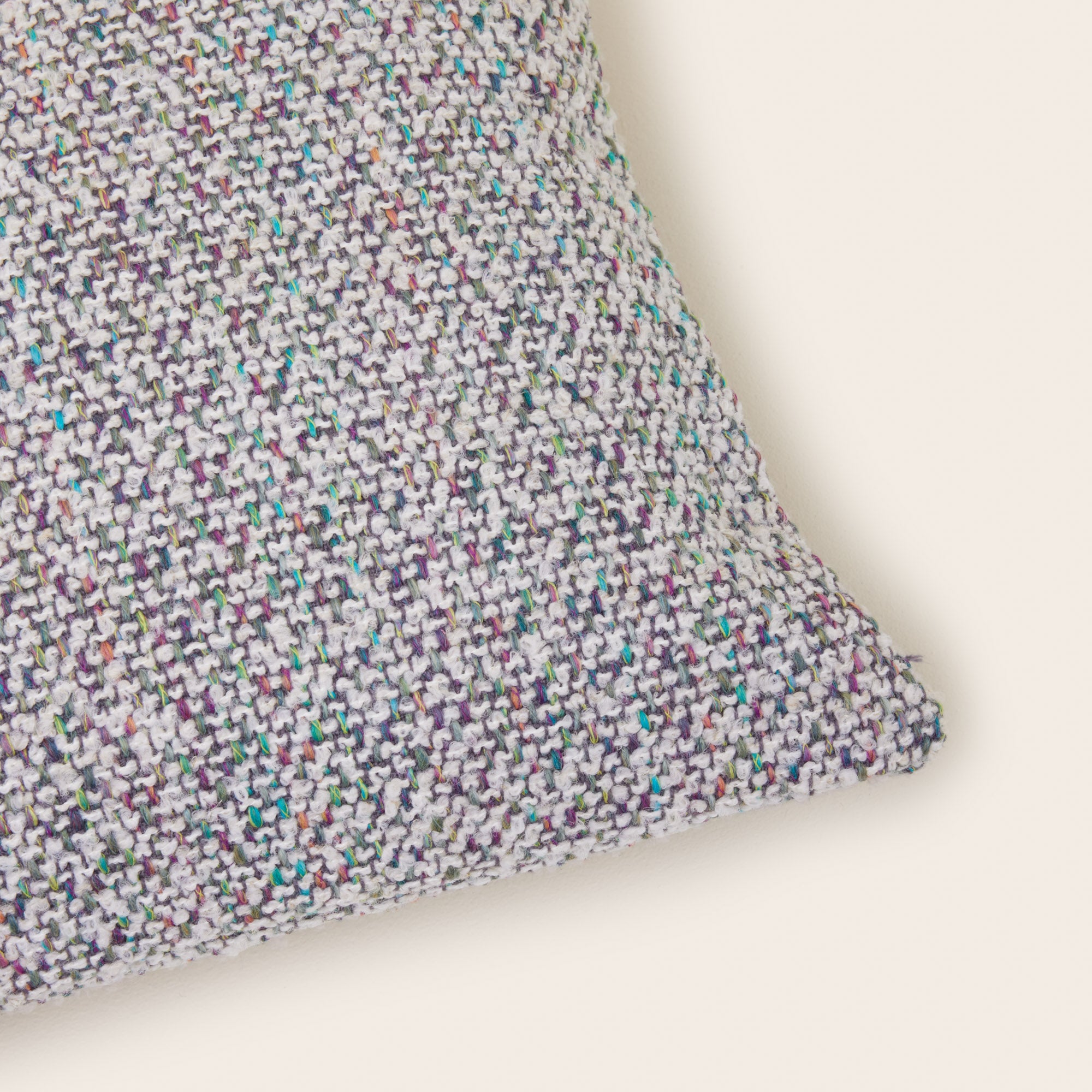 Housse de coussin BENNETT chiné multicolore