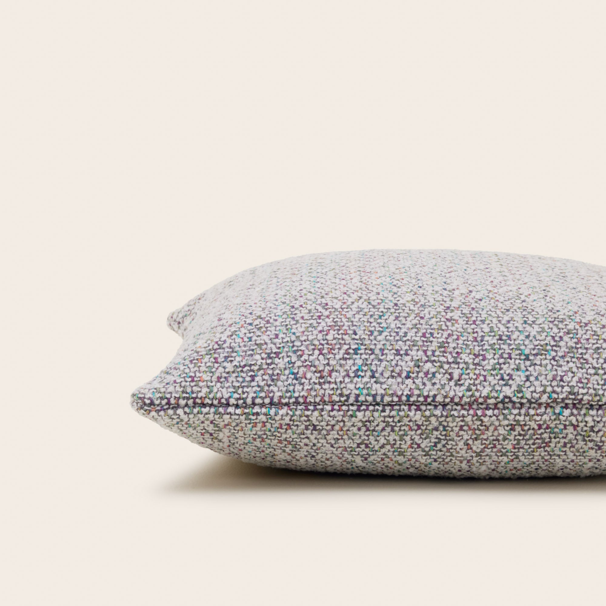 Housse de coussin BENNETT chiné multicolore