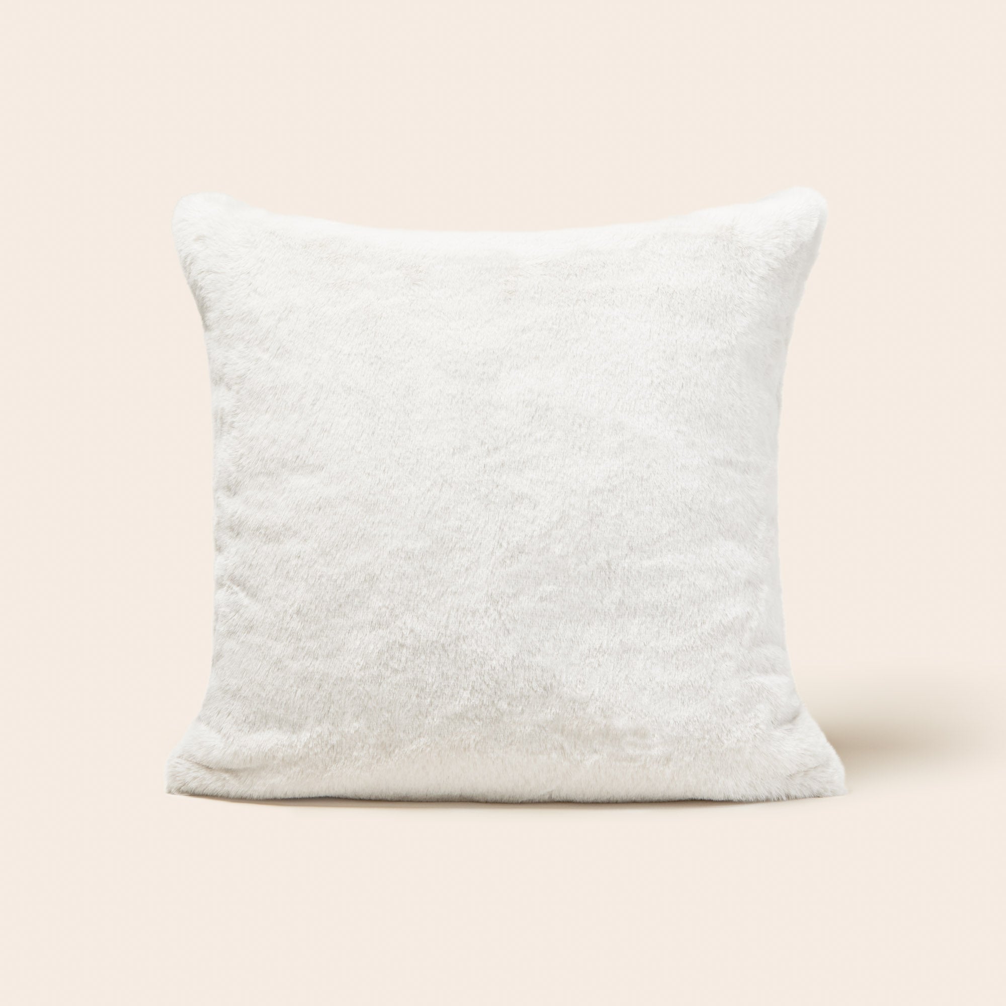 Housse de coussin BIANCA blanc hermine