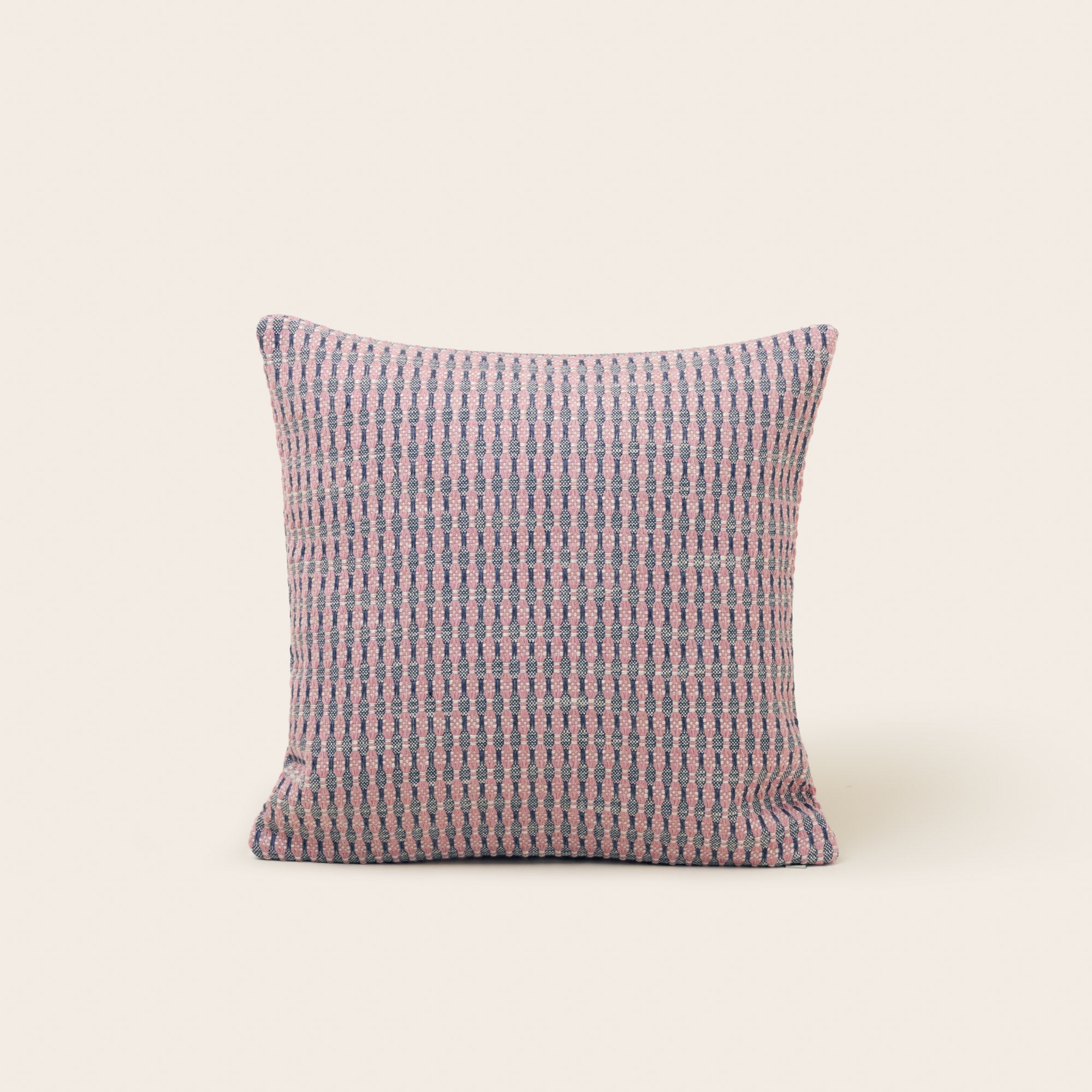 Housse de coussin EIRIK rose palet et orage