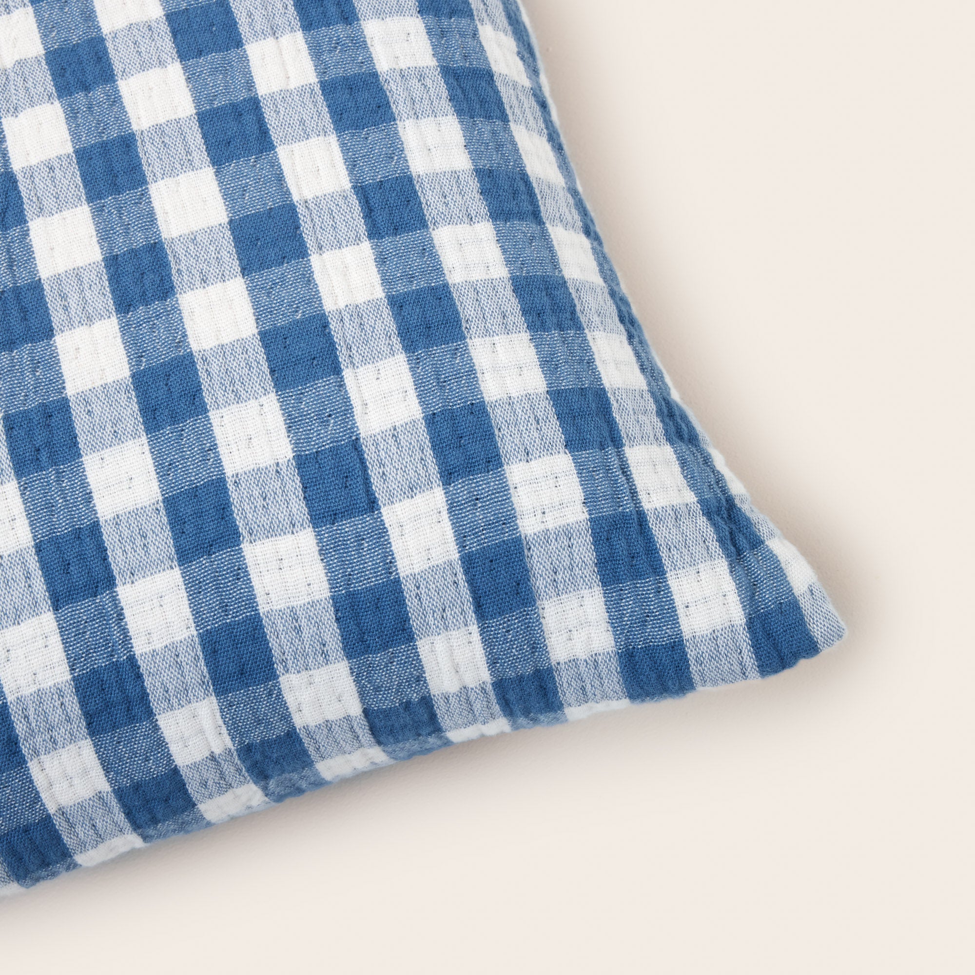 Housse de coussin JEANIE bleu orage