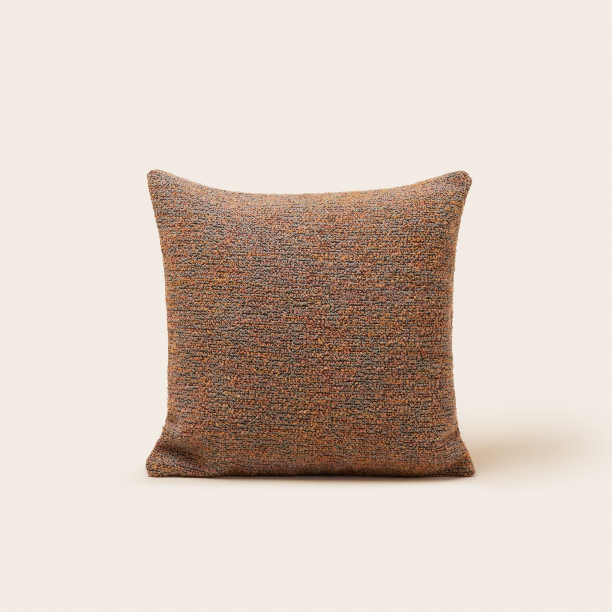 Housse de coussin KONSTANTIN chiné noir et pastels | mobile_slider