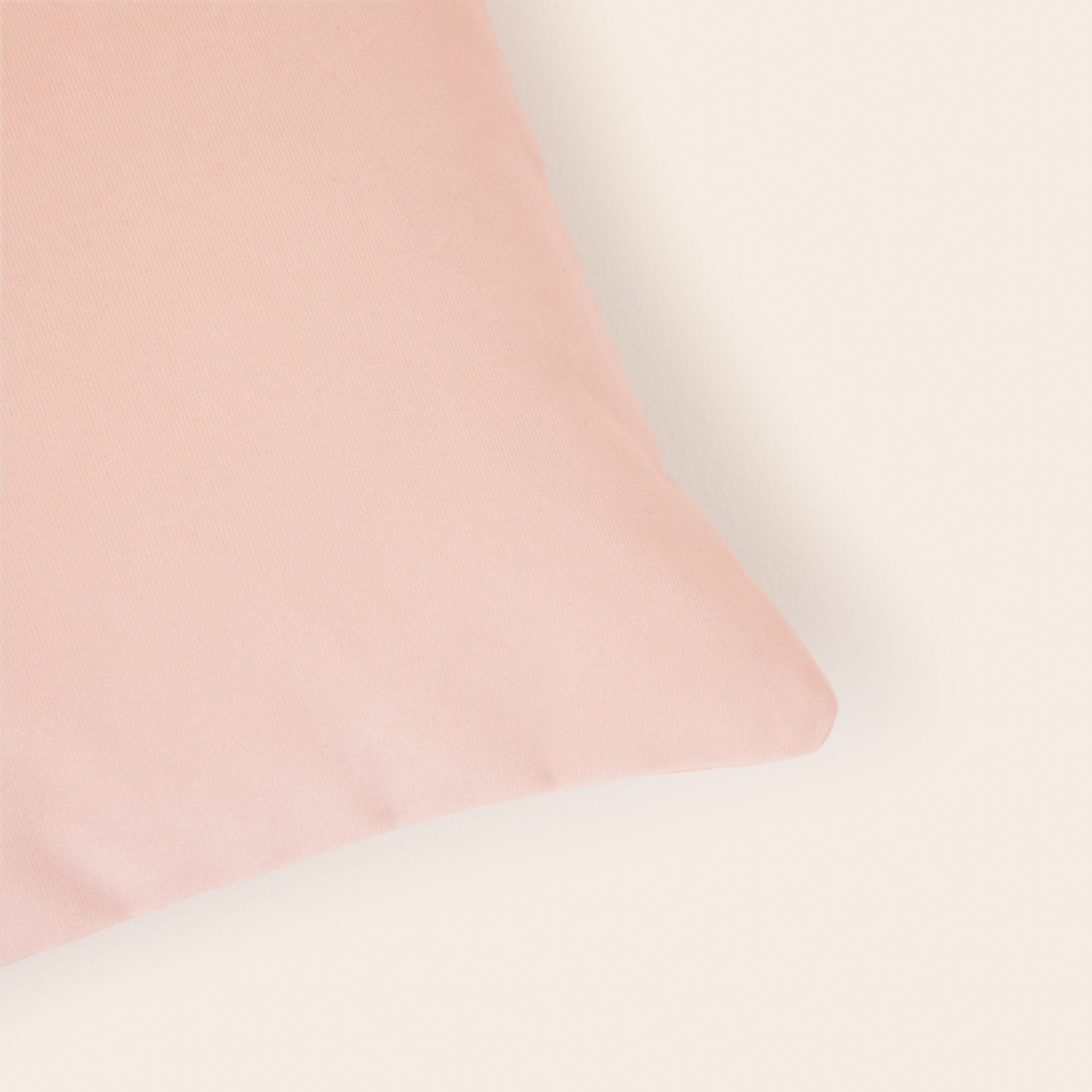 Housse de coussin MATIA rose pétale