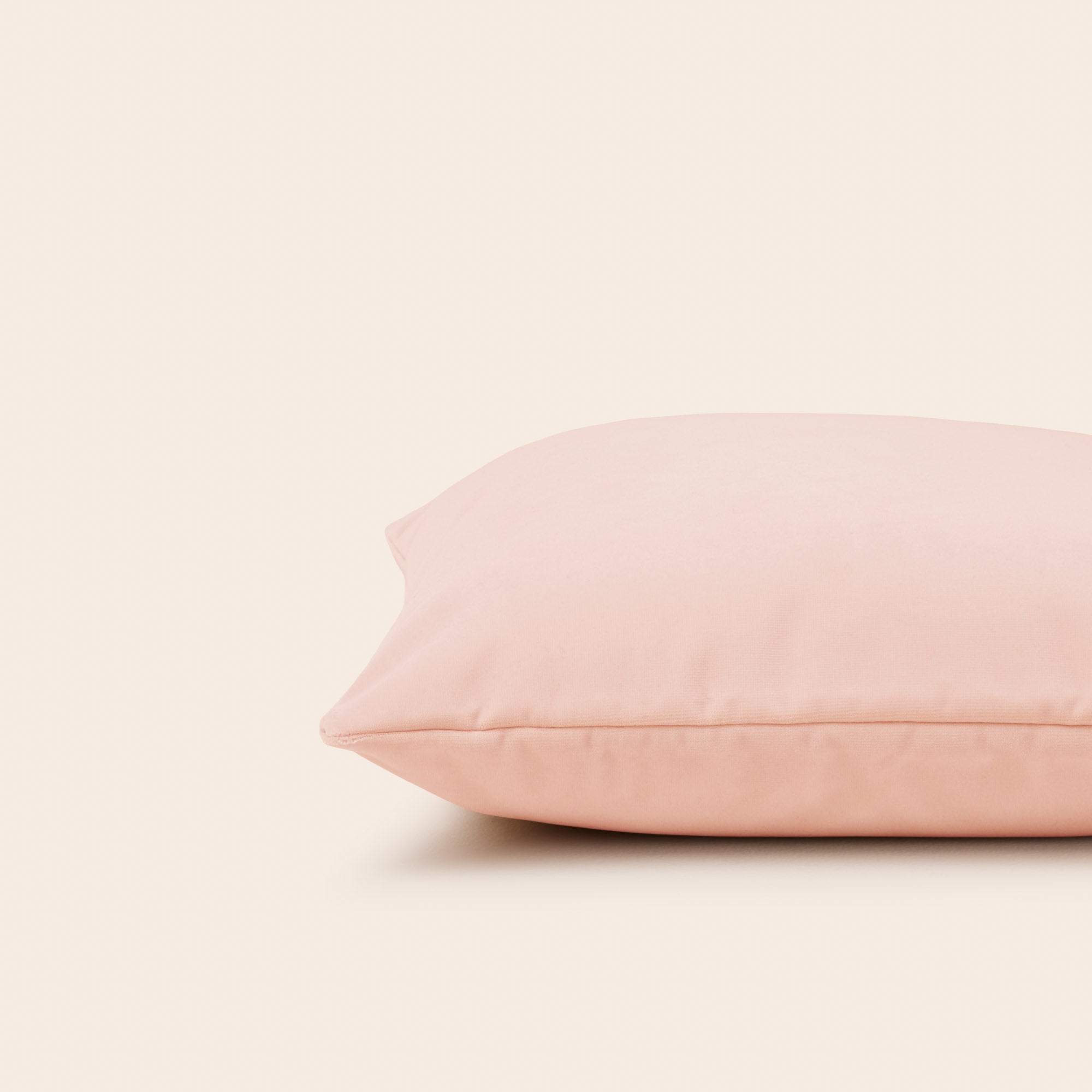 Housse de coussin MATIA rose pétale